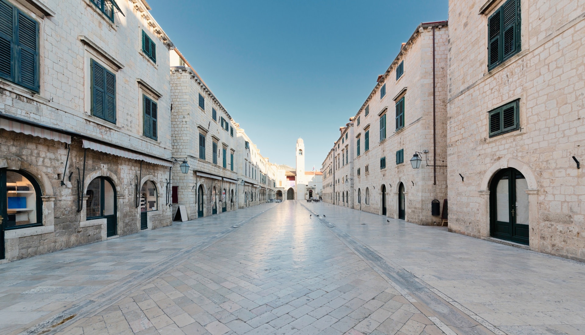 Stradun street in Dubrovnik - must see croatia 5 days tour